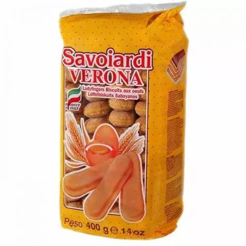 Бисквитные палочки Савоярди Verona, 400г Бисквитные палочки Савоярди Verona, 400г