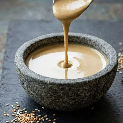 Паста кунжутная натуральная (тахини), 100г.