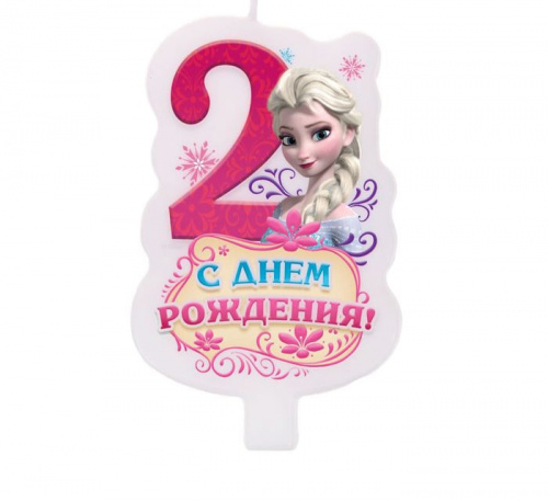 Свеча в торт "Холодное сердце №2" Свеча в торт "Холодное сердце №2"