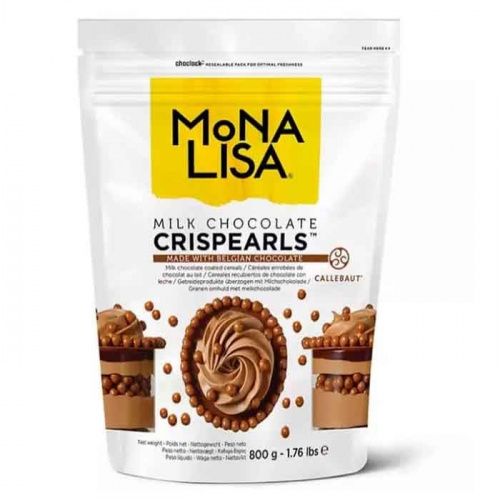 Шоколадные драже из молочного шоколада Crispearls, 50г.